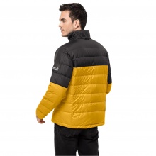 Jack Wolfskin Winter Down Jacket DNA Tundra (very warm, windproof, PFC-free) yellow Men